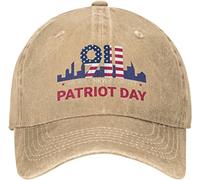LOUJIN Chapeau du 11 septembre 911 septembre 11 nous ne oublierons jamais chapeau pour femme casquette de baseball graphique chapeau, couleur photo, taille unique