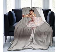 LOUJIN Couverture en flanelle Harry Cicinnus Sty-Les - Couverture polaire douce pour climatisation - 125 x 100 cm