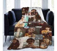 LOUJIN Couverture en flanelle Harry Cicinnus Sty-Les - Couverture polaire douce pour climatisation - 125 x 100 cm