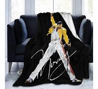 LOUJIN Freddie Mercury Couverture en micro polaire ultra douce
