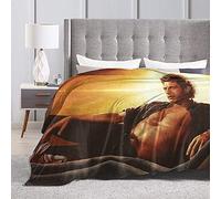 LOUJIN Jeff Goldblum Couverture douce chaude toute l'année en peluche légère et chaude en flanelle pour climatisation Multicolore pour enfants