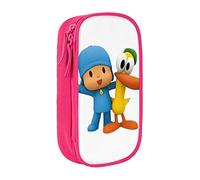 LOUJIN Trousse à crayons Pocoyo pour organiseur, sac à crayons mignon et amusant, grande capacité pour école, bureau, étudiante, fille, femme, adulte, adolescente, épingle cadeau, couleur,