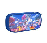 LOUJIN Trousse multifonction - Slime pour Rancher - Grande capacité - Compartiments de rangement avec fermeture éclair pour garçon et fille, couleur, 5.0cm*10.5cm*20.5cm, Trousse à crayons