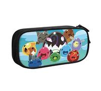 LOUJIN Trousse multifonction - Slime pour Rancher - Grande capacité - Compartiments de rangement avec fermeture éclair pour garçon et fille, couleur, 5.0cm*10.5cm*20.5cm, Trousse à crayons