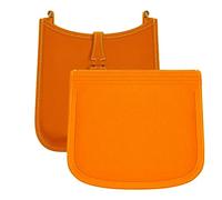 LOUKAYCCI Organiseur de sac à main pour Hermes Evelyne 33 Bag PM, insert en feutre de qualité supérieure (E33, orange)