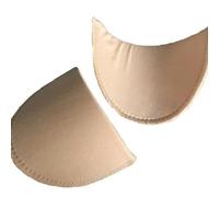 LOUKEKE Lot de 3 Paires de Coussinets d'épaule en éponge de Soie de Lait Noir de Grande Taille pour Bricolage, Couture de Chemise, Costume, Manteau, Hommes et Femmes