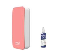 loukin Effaceur magnétique effaçable à sec pour tableau blanc, dissolvant de tableau en verre, nettoyant pour tableau blanc de 100,5 ml inclus, pour salle de classe, maison et bureau (rose)