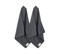 LOUKIN Lot de 2 chiffons de nettoyage pour tableau blanc, effaçables à sec pour salle de classe, maison et bureau, réutilisables et lavables, gris