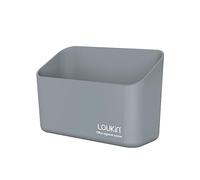 loukin Organiseur magnétique pour marqueurs et télécommandes, support de marqueur effaçable à sec, rangement magnétique pour tableau blanc ou réfrigérateurs (gris)