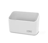 LOUKIN Porte-Marqueur Magnétique pour Tableau Blanc Support Marqueurs Blanc