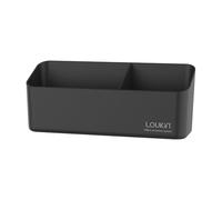 loukin Porte-Marqueur Magnétique pour Tableau Blanc Support Marqueurs, Noir