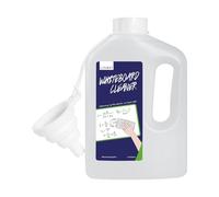 loukin Recharge de nettoyant pour tableau blanc 1 l avec entonnoir en silicone pliable, spray de nettoyage à sec, élimine les taches tenaces, non toxique et sans odeur