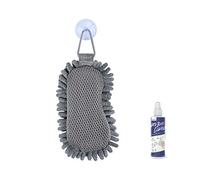 loukin Shag Effaceur effaçable à sec (nettoyant pour tableau blanc de 96,4 g inclus), effaceur en microfibre pour tableau blanc, effaceur lavable pour tableau en verre, pour salle de classe, maison et
