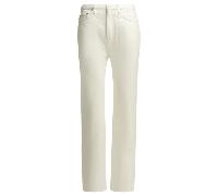 LouLou De Saison jean femme blanc en coton - 30