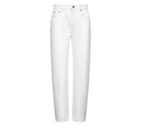 Loulou Studio - Jean en Coton Blanc Taille Haute - Femme - Jeans - Blanc - Taille: W26