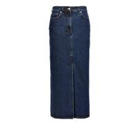 Loulou Studio - Rona Long Denim Skirt - Femme - Jupes - Bleu - Taille: 40 FR