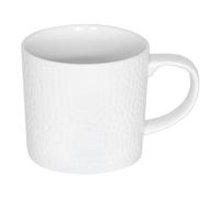 LOUNA Mug en porcelaine blanche TABLE PASSION 30 cl