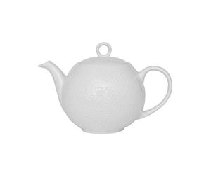 LOUNA Théière porcelaine blanche 1.2 L TABLE PASSION