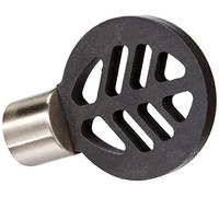 Lounge - Bois-Metal | Ø28 | 1 Embout Leaf | Noir Mat