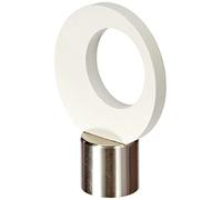 Lounge - Bois-Metal | Ø28 | 1 Embout Pop | Blanc Mat