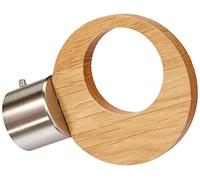 Lounge - Bois-Metal | Ø28 | 1 Embout Pop | Chêne Naturel