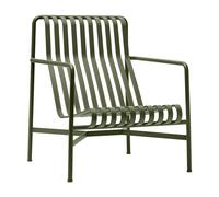 HAY Fauteuil Palissade Lounge haut - olive