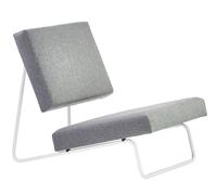 Lounge Chair Hirche fauteuil TISSU GRIS CLAIR / TABLEAU BLANC Richard Lampert OFFRE SPECIALE - LAMPERT HIRCHE WE HGRAU EZ