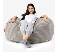 Lounge Pug, Canapé Pouf Géant 'Mammouth', Côtelé Vison