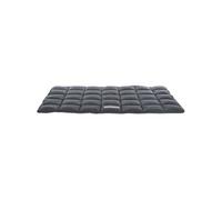 Matelas Farello, en Peluche/Tissu, 70 × 55 cm, Blanc-Gris/Gris