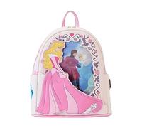 Loungefly Mini sac à dos Disney La Belle au Bois Dormant Aurore Lenticulaire Noir T.U. Femme