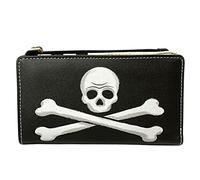 Loungefly Captain Hook Pirate Skull Peter Pan AOP Wallet