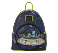 Loungefly Cartoon Network Rick And Morty Space Cruiser Backpack 26 Cm Bleu Enfants
