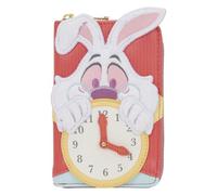 Loungefly Disney Alice au pays des merveilles Portefeuille zippé Motif lapin Blanc