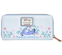 Loungefly Disney Bourriquet Portefeuille zippé Bleu