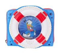 Loungefly Disney Donald Duck Portefeuille lenticulaire 90ème anniversaire, multicolore, ONE SIZE, Portefeuille zippé