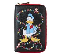 Loungefly Disney Donald Portefeuille zippé enveloppé dans des lumières