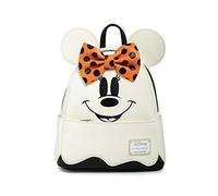 Loungefly: Disney - Ghost Minnie Mouse Glow in The Dark Cosplay Mini Backpack