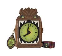 Loungefly Disney Haunted Mansion Clock Sac à bandoulière, marron, Taille unique