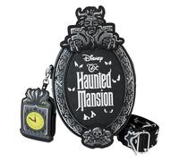 Loungefly Disney Haunted Mansion Sac à bandoulière avec plaque