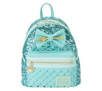 Loungefly Disney : La Petite Sirène - Sac à dos - Princesse Disney - Exclusivité Amazon - Cuir vegan de qualité supérieure - Idée cadeau - Produit officiel