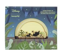 Loungefly Disney Le Roi Lion 30e anniversaire Hakuna Matata Boîte à épinglette de collection 7,6 cm, taille unique, Métal, Pas de gemme
