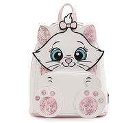 Loungefly Disney Marie Floral Footsy Womens Double Strap Shoulder Bag Purse