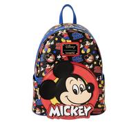 Funko Petit sac à dos scolaire Loungefly Disney Mickey and Friends Classic Multicolore E