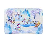 Loungefly Disney Mickey et ses amis Winter Wonderland Portefeuille zippé