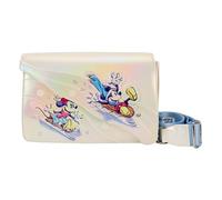 Loungefly Sac à bandoulière Disney Mickey et ses amis Winter Wonderland multicolore