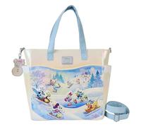 Loungefly Disney Mickey et ses amis Winter Wonderland SCE Sac fourre-tout convertible, multicolore, Taille unique