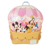 Loungefly Mini sac à dos Disney Mickey montgolfière 26 cm Rose