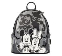 Loungefly Disney : Mickey & Minnie - Fantôme - Lumineux et phosphorescent - Mini sac à dos - Sacs à collectionner