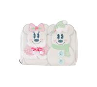 Loungefly Disney Mickey & Minnie Pastel Bonhomme de Neige Disney, Blanc/Jardin Opulent, Taille Unique
