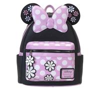 Loungefly Floral Rock Minnie Mini Backpack Rose